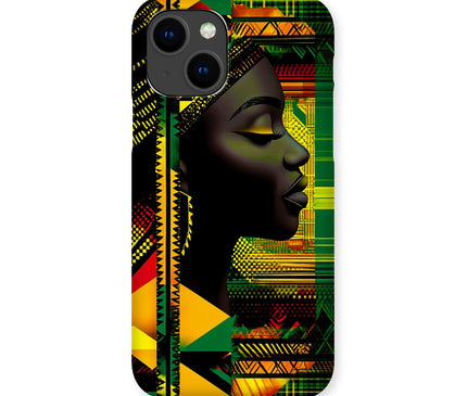Red and Green Black Queen Fusion Snap Phone Case