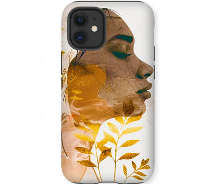 Golden Harmony Silhouette  Tough Phone Case - D'Sare