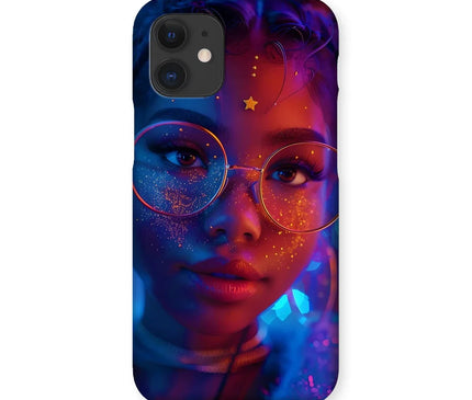 Black Girl Magic Stardust Cosmic Vibe| Black Woman Magic  Snap Phone Case - D'Sare