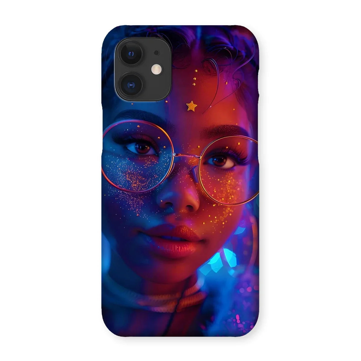 Black Girl Magic Stardust Cosmic Vibe| Black Woman Magic  Snap Phone Case - D'Sare