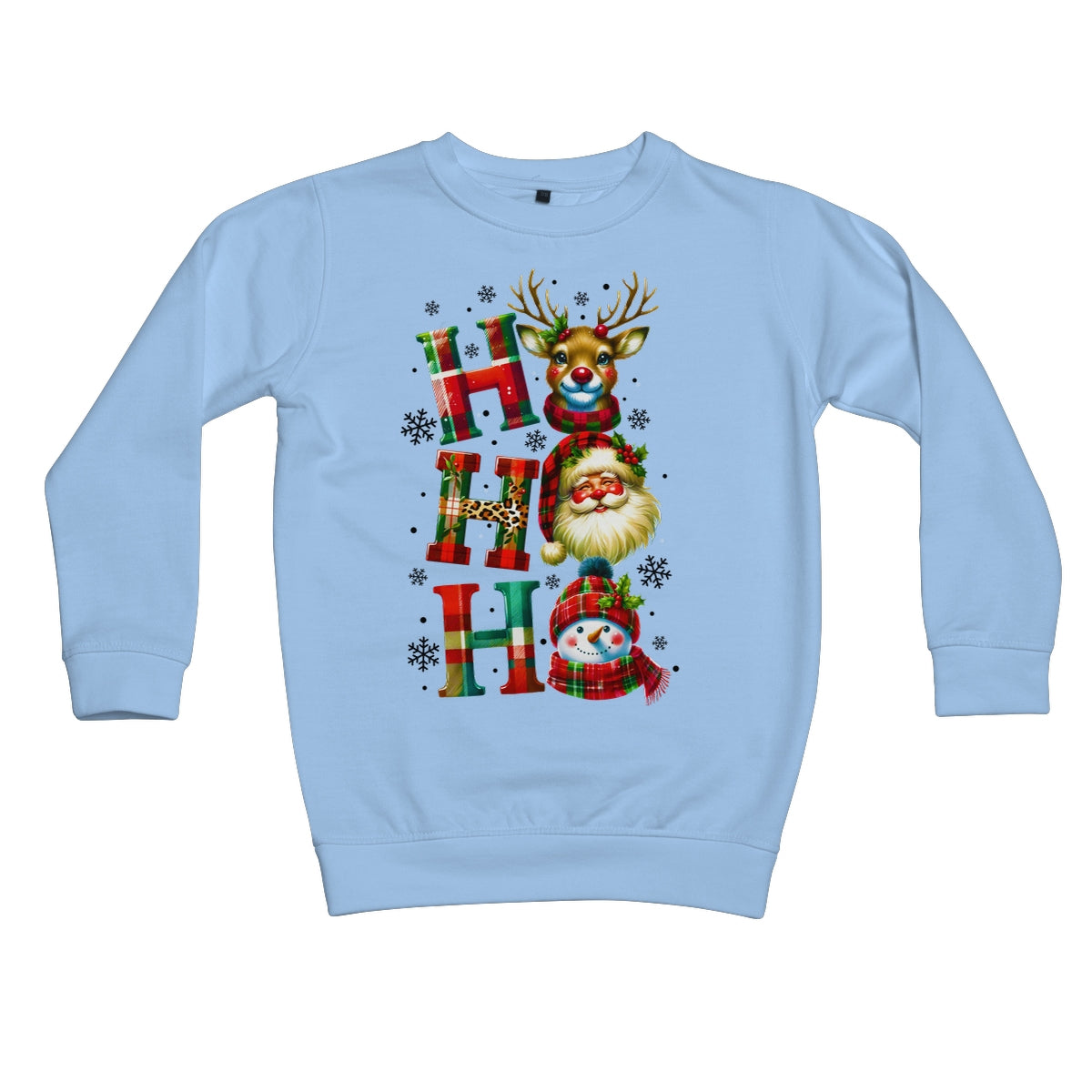 HO HO HO Christmas  Kids Sweatshirt