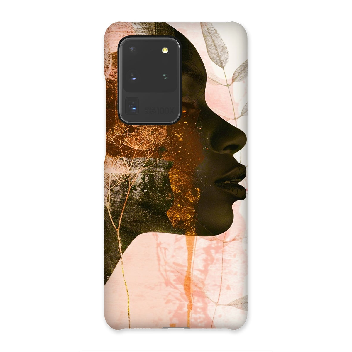 Golden Silence Serene Echoes 06 Snap Phone Case - D'Sare