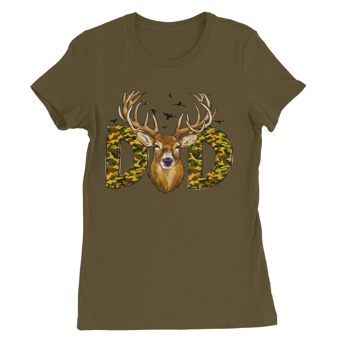 DAD Deer Women's Favourite T-Shirt - D'Sare