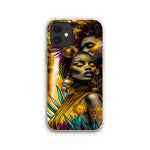 Golden Embrace Majestic Love Waterfall Eco Phone Case - D'Sare