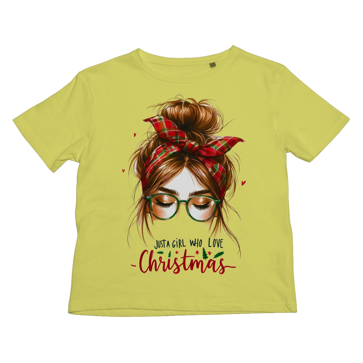 Just A Girl That Loves Christmas  Kids T-Shirt