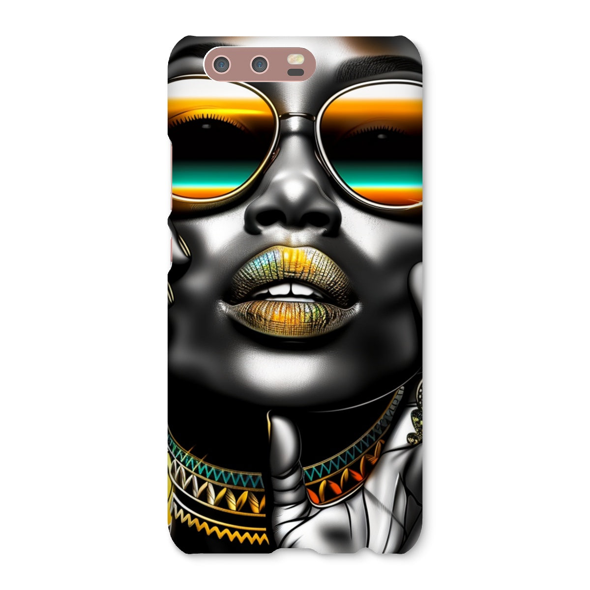 Vibrant Flow Girl Snap Phone Case - D'Sare