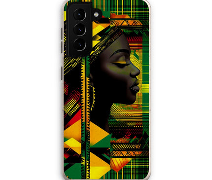 Red and Green Black Queen Fusion Eco Phone Case