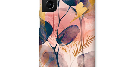 Peachy Golden Flora Escape Snap Phone Case by Prodigi