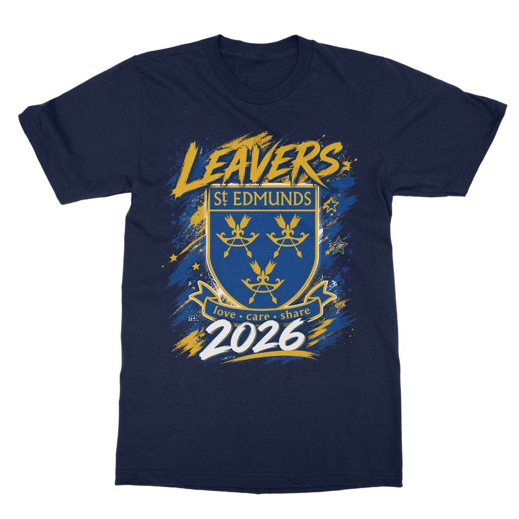 St Edmunds School Leavers 2026 Softstyle T-Shirt by Prodigi