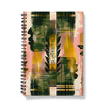 Echos of Duality Golden Pink Reflection Notebook