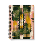 Echos of Duality Golden Pink Reflection Notebook