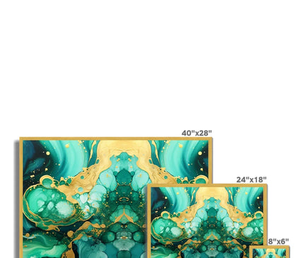 Greengoldale Antique Framed Print - D'Sare