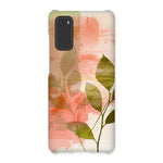 Peach Golden Leafy Escape  Snap Phone Case - D'Sare