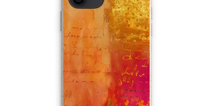 Warm Amber Seranade Eco Phone Case by Prodigi
