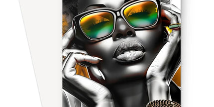 Self Peace Greeting Card by Prodigi