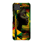 Abstract Red and Green Black Queen Fusion Snap Phone Case