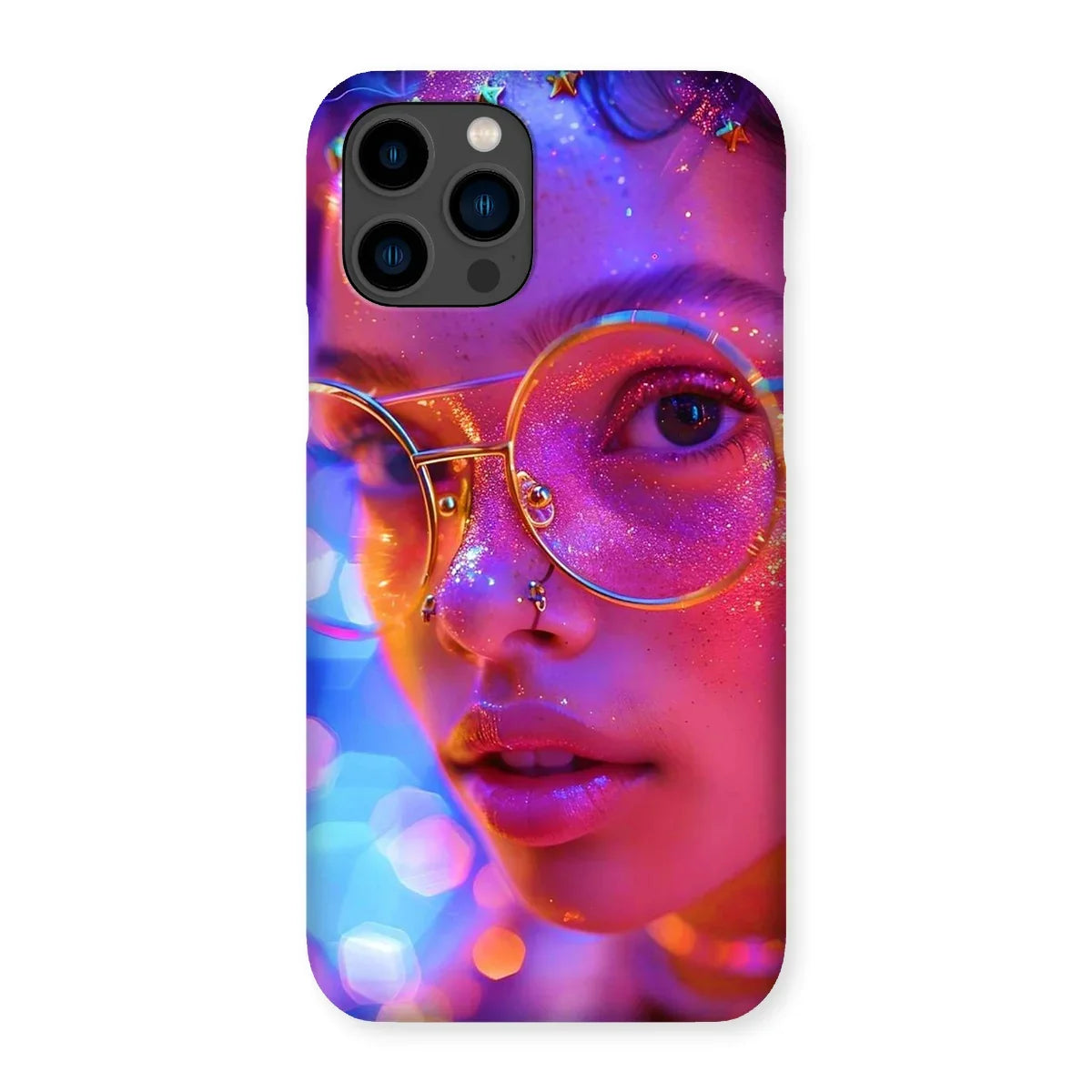 Woman Cosmic Radiance Dreamy Stardust  Snap Phone Case - D'Sare