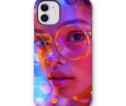 Woman Cosmic Radiance Dreamy Stardust  Tough Phone Case - D'Sare