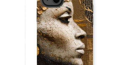 Afrocentric Golden Empress Tough Phone Case by Prodigi