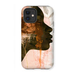 Golden Silence Serene Echoes 06 Tough Eclectic Art Phone Case - D'Sare