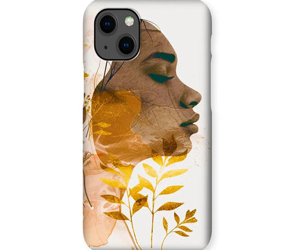 Golden Harmony Silhouette 06 Snap Phone Case - D'Sare
