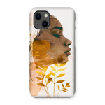 Golden Harmony Silhouette 06 Snap Phone Case - D'Sare