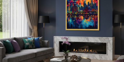 2024 Year Of The Dragon Celebration Antique Framed Print