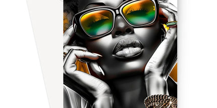 Self Peace Greeting Card by Prodigi