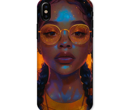 Solar Flare Radiant Soul  Beautiful Black Girl  Snap Phone Case - D'Sare