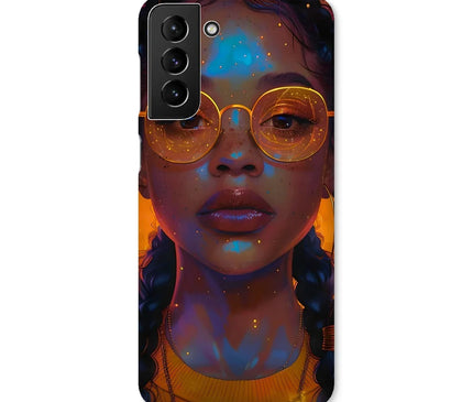 Solar Flare Radiant Soul  Beautiful Black Girl  Snap Phone Case - D'Sare