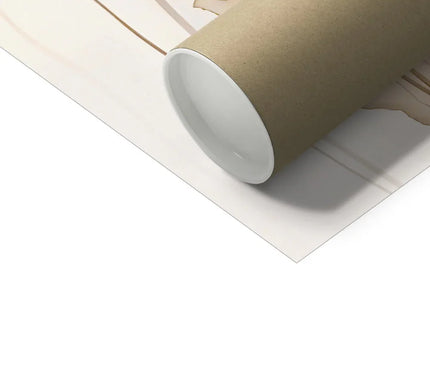 Poppy Echoes Golden Peach Escape  Hahnemühle German Etching Print - D'Sare