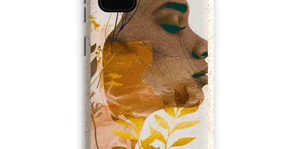 Golden Harmony Silhouette 06 Eco Phone Case by Prodigi