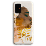 Golden Harmony Silhouette 06 Eco Phone Case - D'Sare