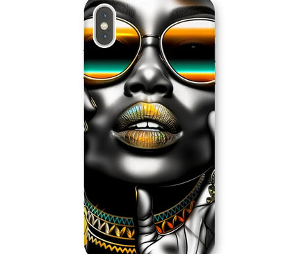 Vibrant Flow Girl Snap Phone Case - D'Sare