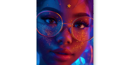 Black Girl Magic Stardust Cosmic Vibe| Black Woman Magic Snap Phone Case by Prodigi