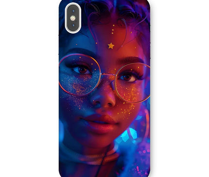Black Girl Magic Stardust Cosmic Vibe| Black Woman Magic  Snap Phone Case - D'Sare