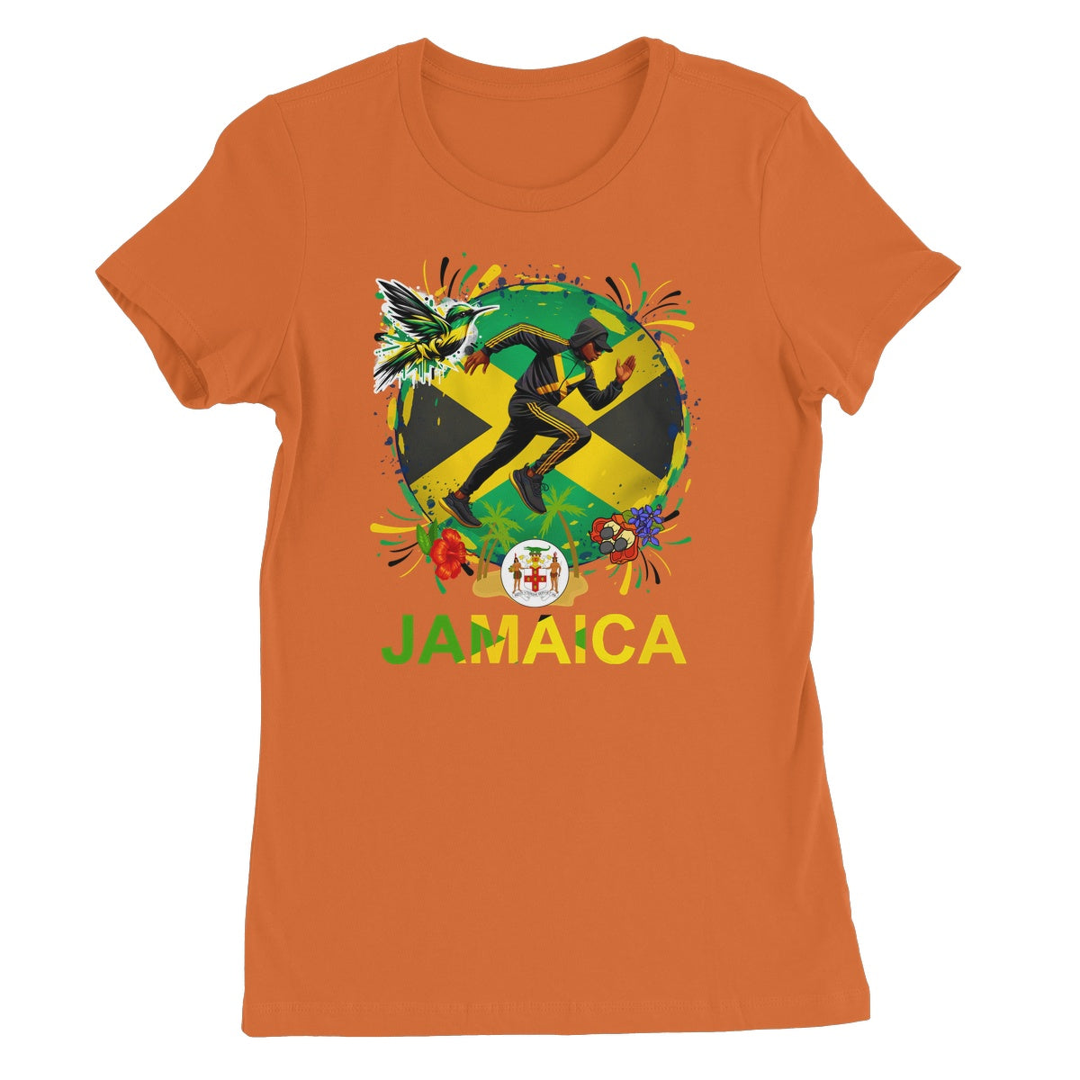 Jamaica Love Graffiti  Women's Favourite T-Shirt