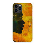 Golden Afrocentric Silhouette Snap Phone Case - D'Sare