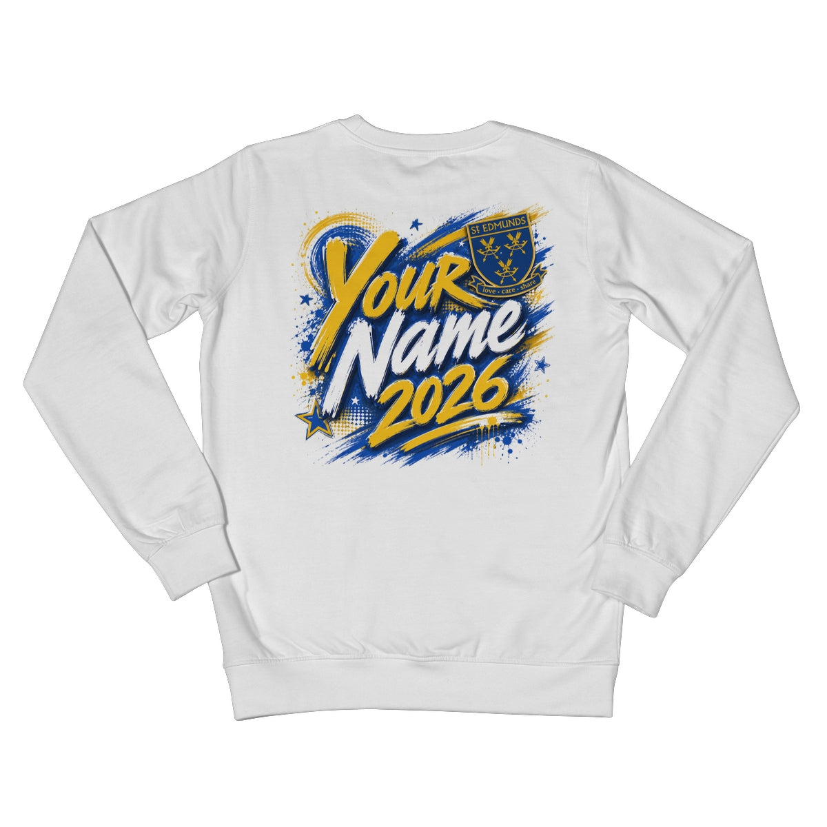 St Edmunds School Leavers 2026 Crew Neck Sweatshirt by Prodigi