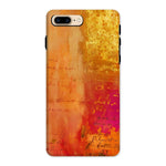 Warm Amber Seranade Tough Phone Case Eclectic Art - D'Sare