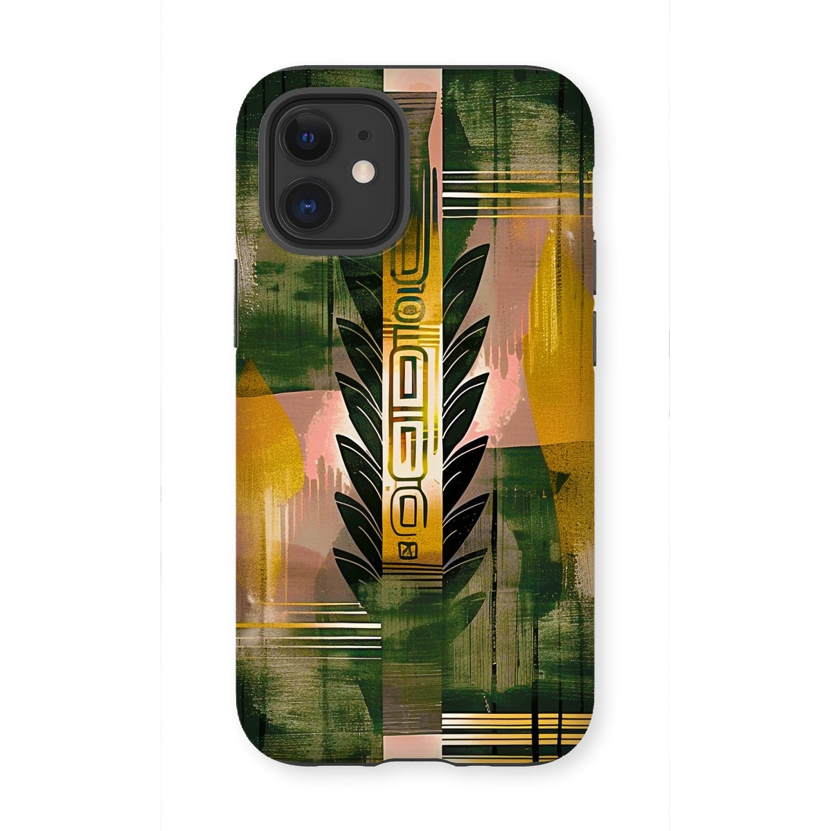 Echos of Duality Golden Pink Reflection Tough Phone Case