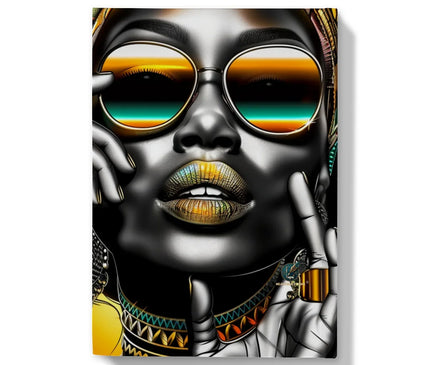 Vibrant Flow Girl Hardback Journal - D'Sare