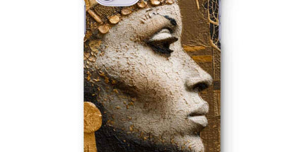 Afrocentric Golden Empress Snap Phone Case by Prodigi