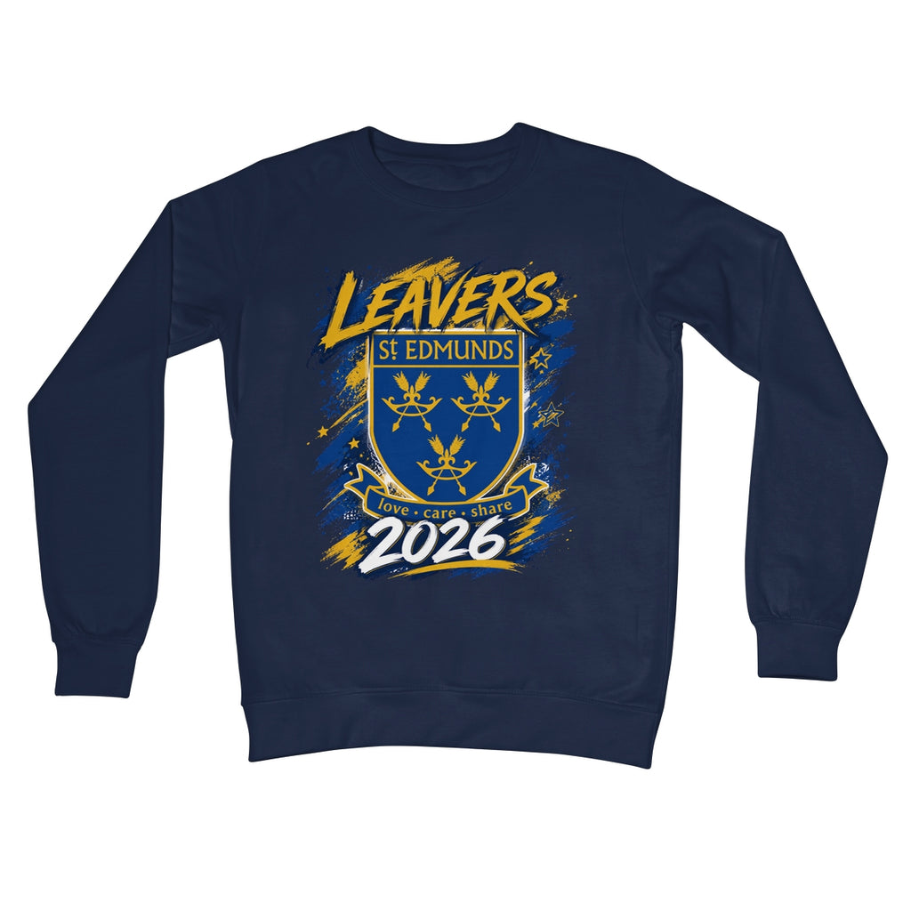 St Edmunds School Leavers 2026 Crew Neck Sweatshirt by Prodigi