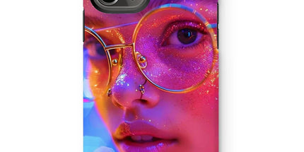 Woman Cosmic Radiance Dreamy Stardust Tough Phone Case by Prodigi