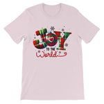 Joy To The World Christmas  Unisex Short Sleeve T-Shirt