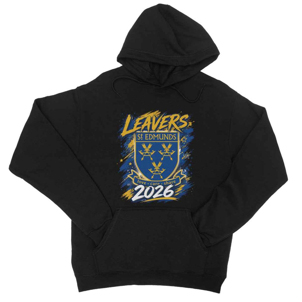St Edmunds School Leavers Hoodie 2026 College Front Pocket Drawcord