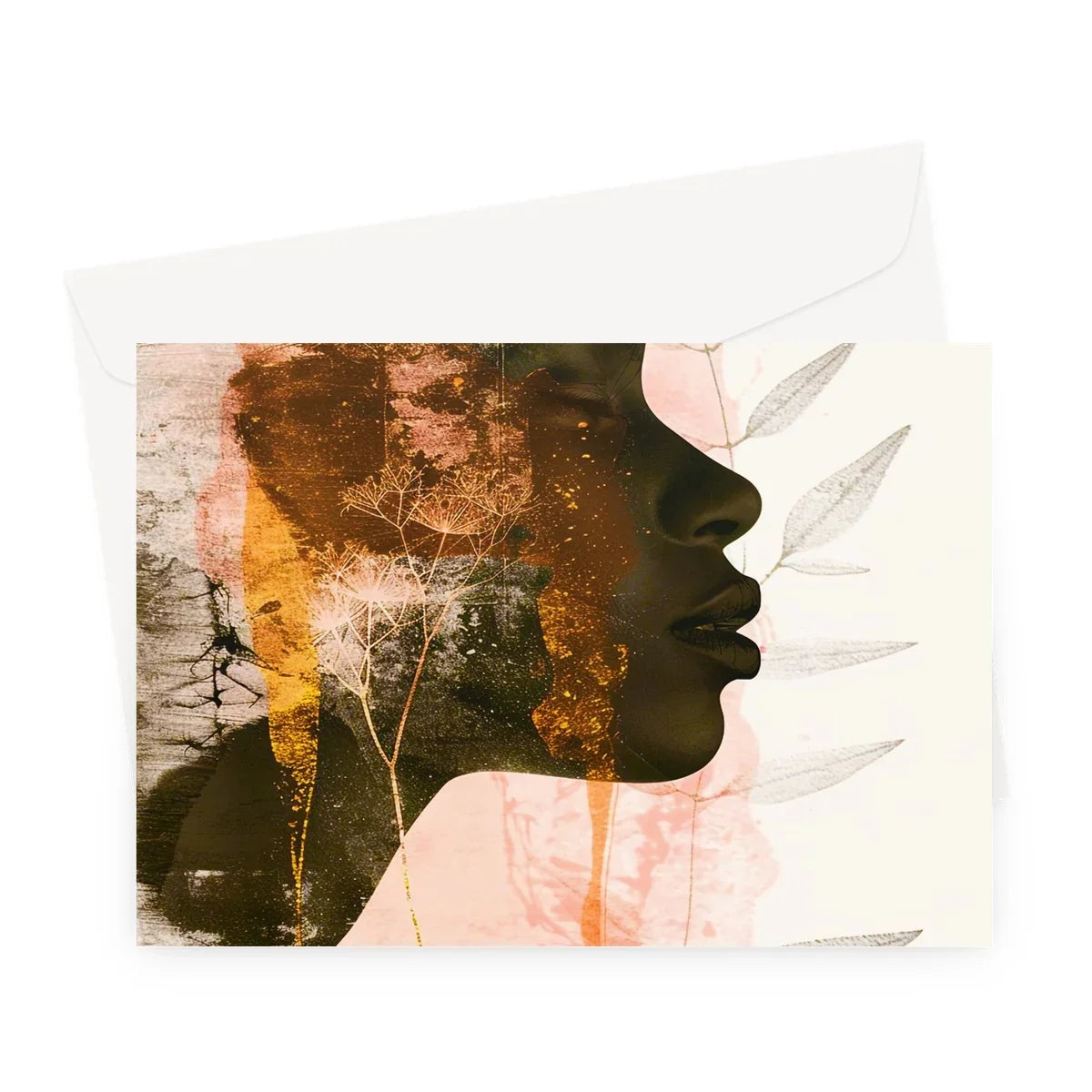 Golden Silence Serene Echoes 06 Greeting Card - D'Sare