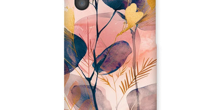 Peachy Golden Flora Escape Snap Phone Case by Prodigi