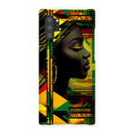 Abstract Red and Green Black Queen Fusion Snap Phone Case